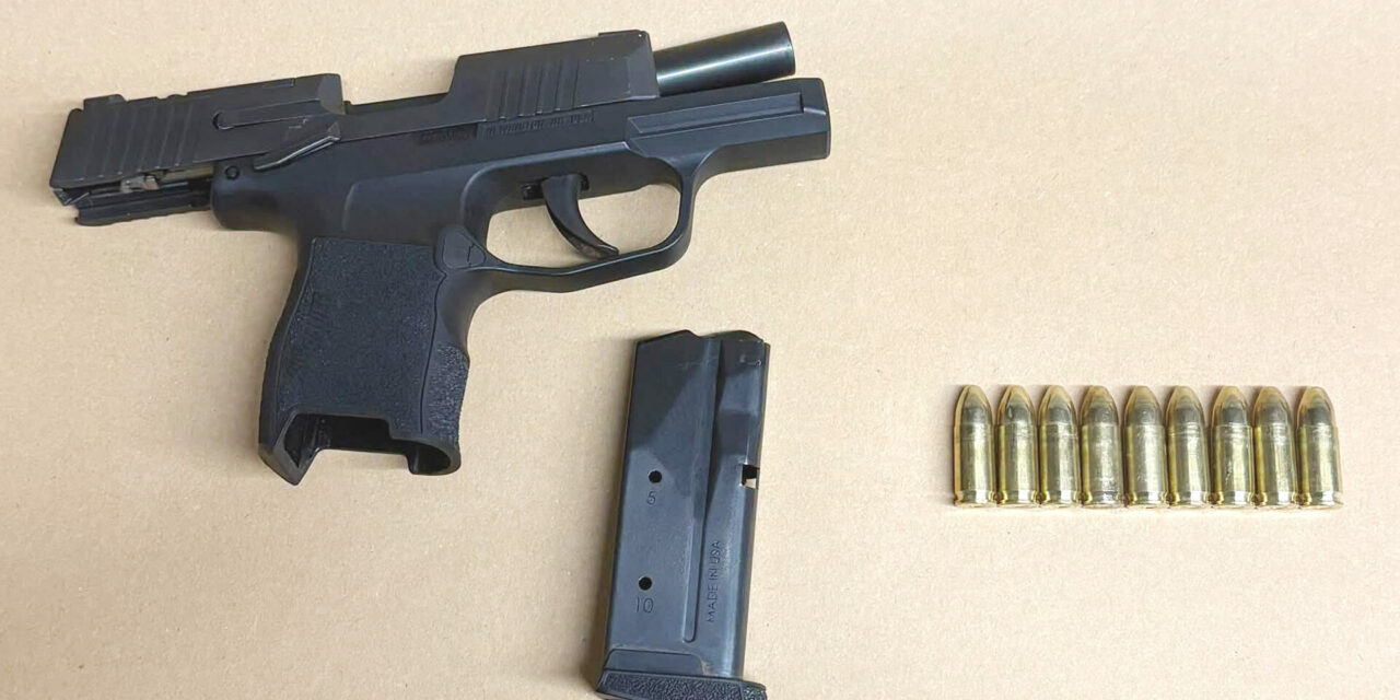 Santa Nella convicted felon arrested after pat-down reveals loaded pistol