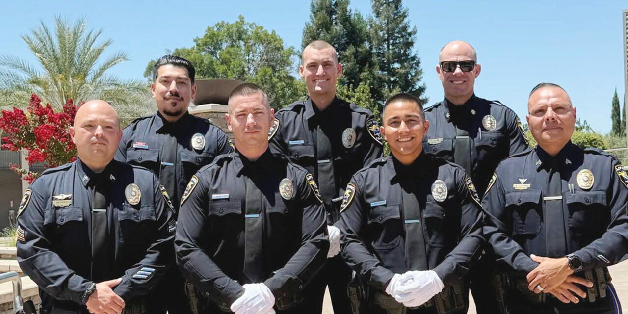 Los Banos Police welcome three new academy graduates