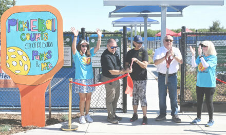 Nine new pickleball courts open in Los Banos