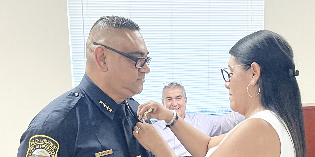 Fernando Campa sworn in as Firebaugh’s ‘Top Cop’