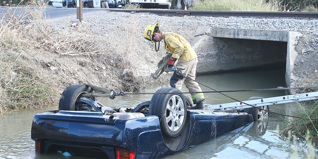 Three dead following overturned SUV in canal