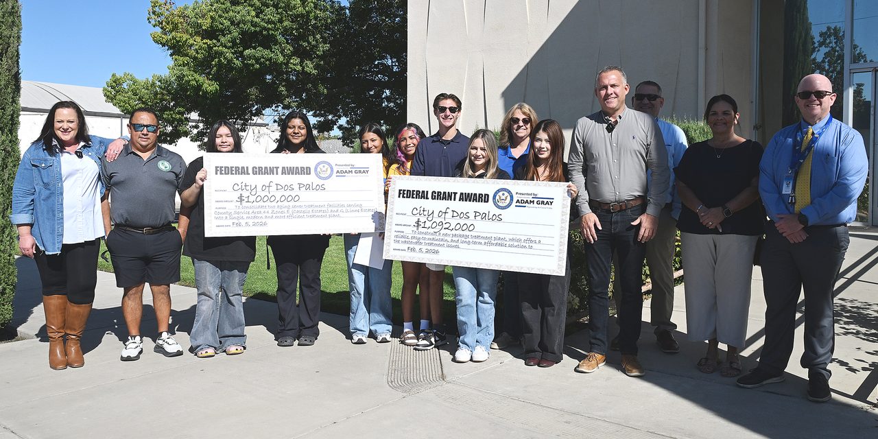 Gray secures funding for DP’s wastewater treatment plant