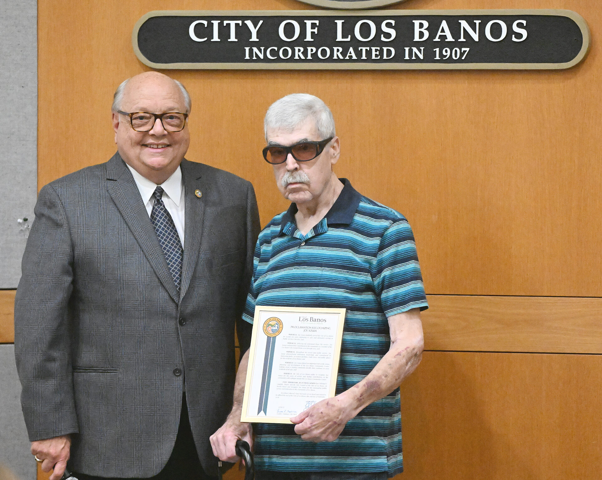 LB Council honors Joe Sousa, discusses Perez and chromium-6 at meeting